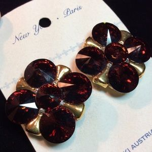 New Ny ~ Paris Clip on Earrings